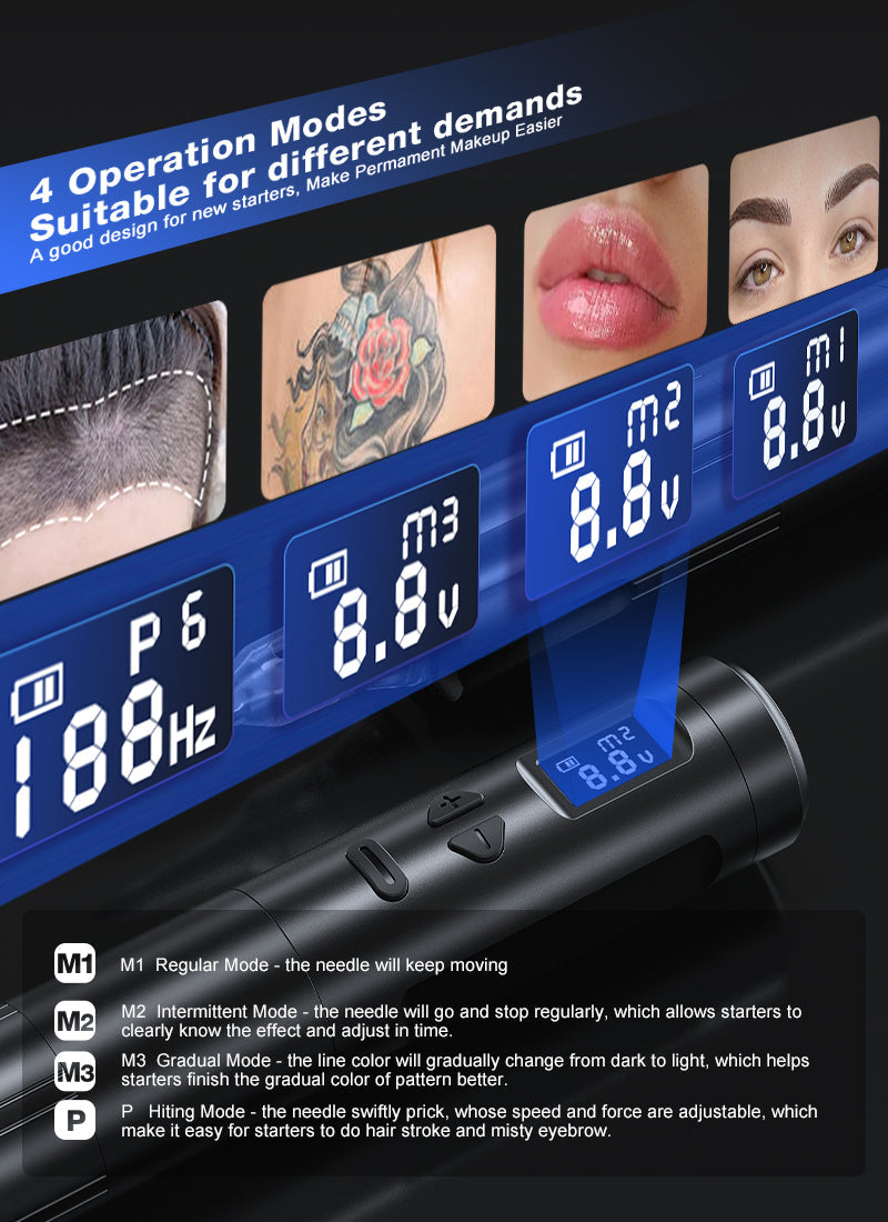 Nieuwste ShearmanLine draadloze permanente make-up machine
