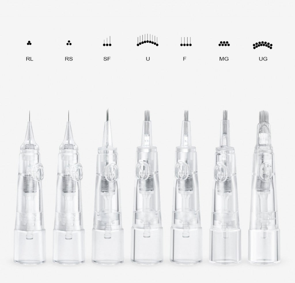 1R-0.3 needles PMU Cartrige needles 10 pc Box
