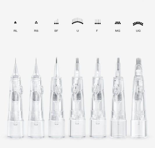1R-0.3 needles PMU Cartrige needles 10 pc Box
