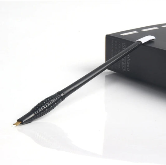 Disposable Microblading pennen + shader 18U 10 st