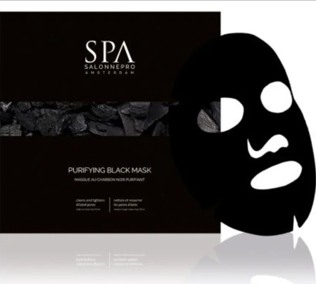 Spa Salonnepro - Purifying Charcoal Black Mask