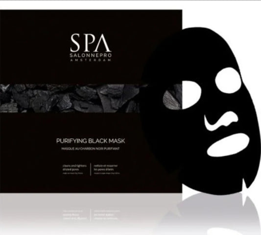 Spa Salonnepro - Purifying Charcoal Black Mask