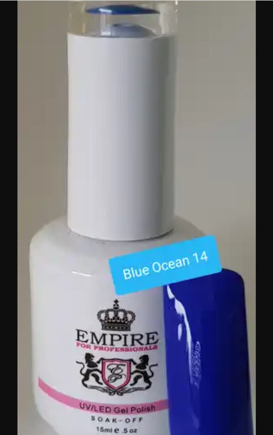 Empire Gelpolish blue ocean collection
