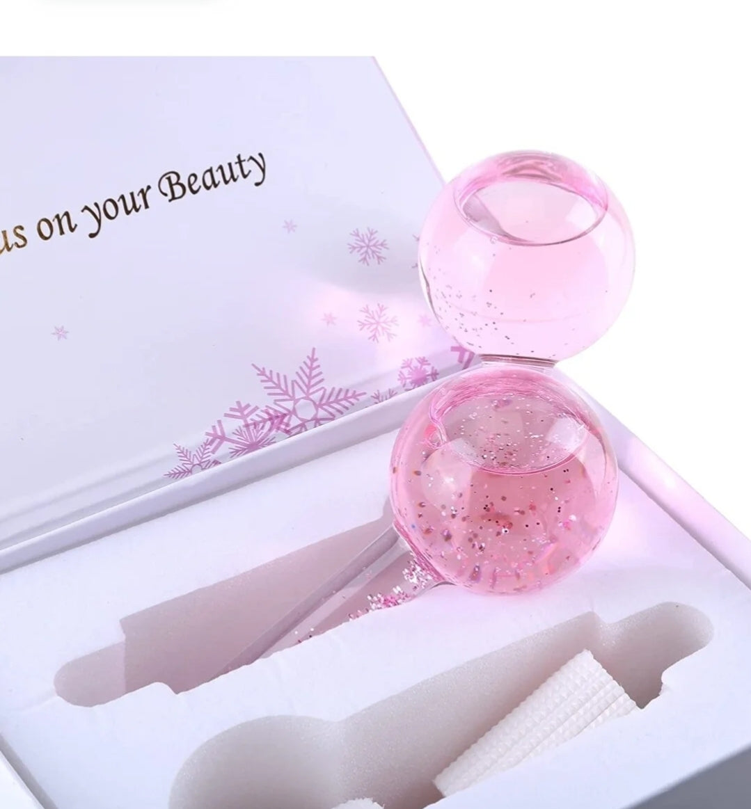 Facial ice globes