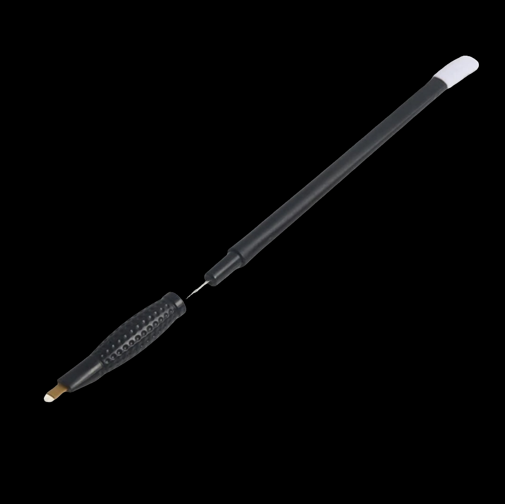 Disposable Microblading pennen + shader 18U 10 st