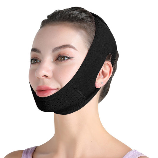 Black flex face mask
