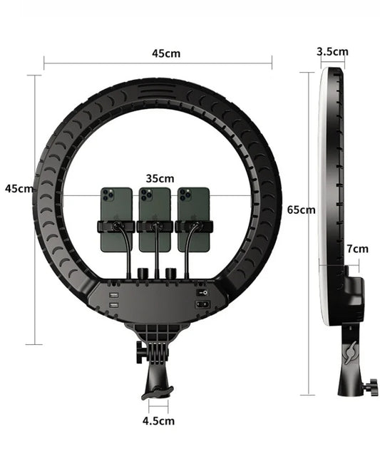 Ringlamp 21 nch