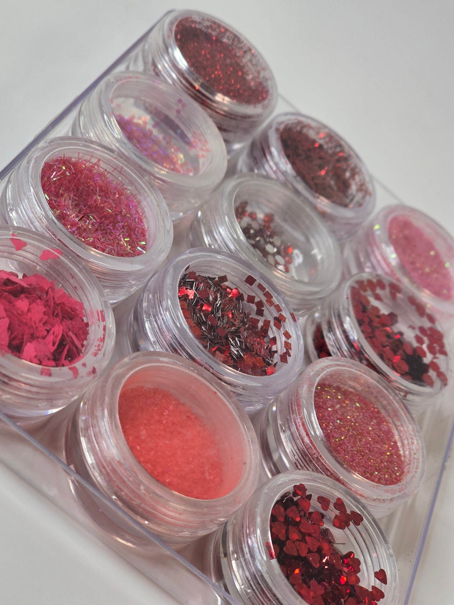 06 Red lady Nail-art kit 12 st