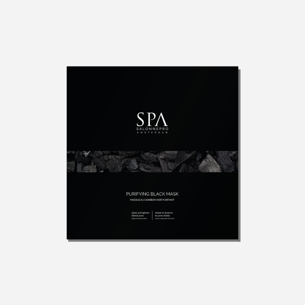 Spa Salonnepro - Purifying Charcoal Black Mask