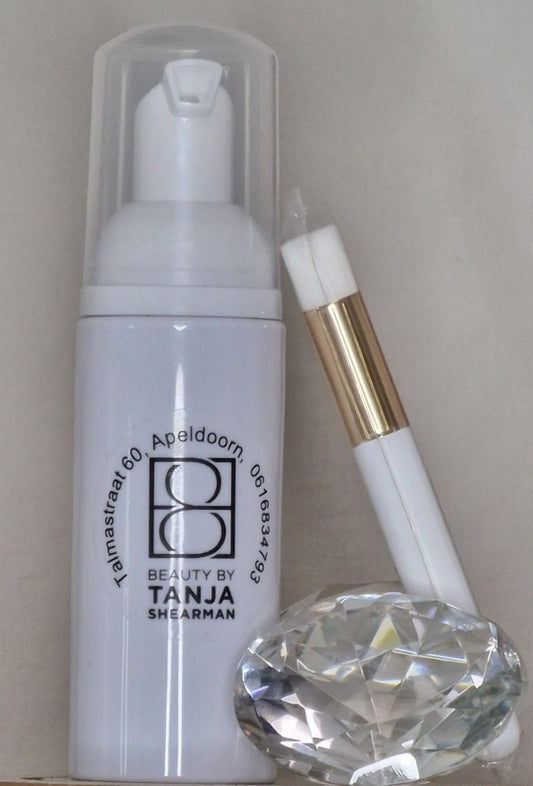 Wimper cleanser +borstel