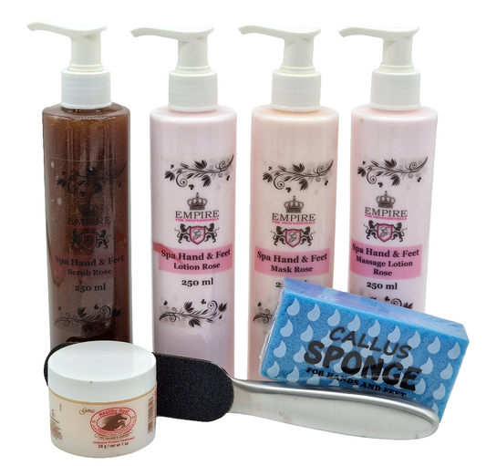 Empire hand & feet full set - Rose